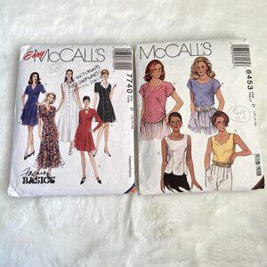 2 McCall's Sewing Patterns